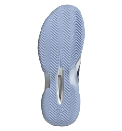 Женские теннисные кроссовки Adidas Barricade 14 W CL - cloud white/cyber metallic/dark blue