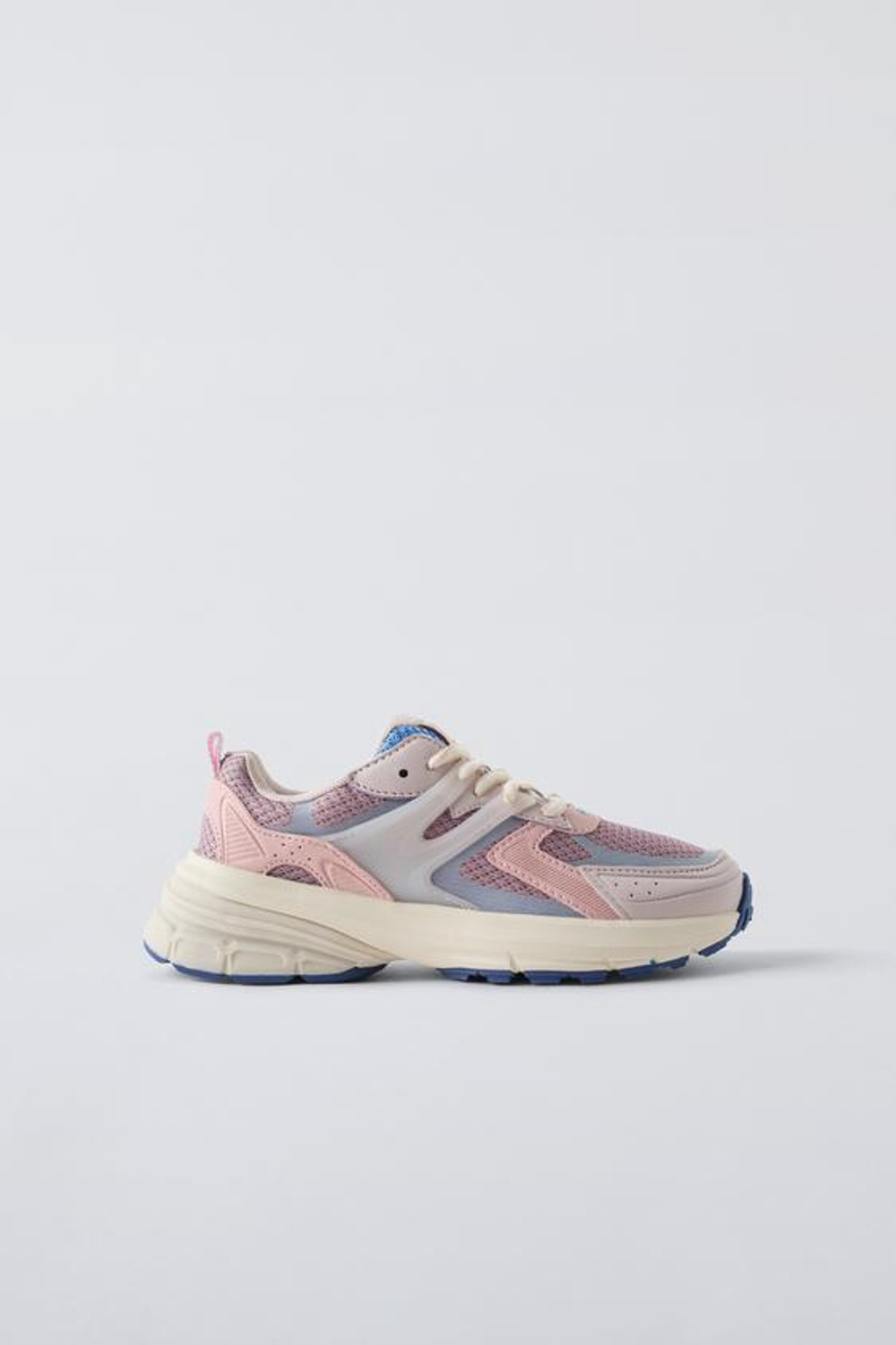 ZARA КРОССОВКИ, РОЗОВЫЙ