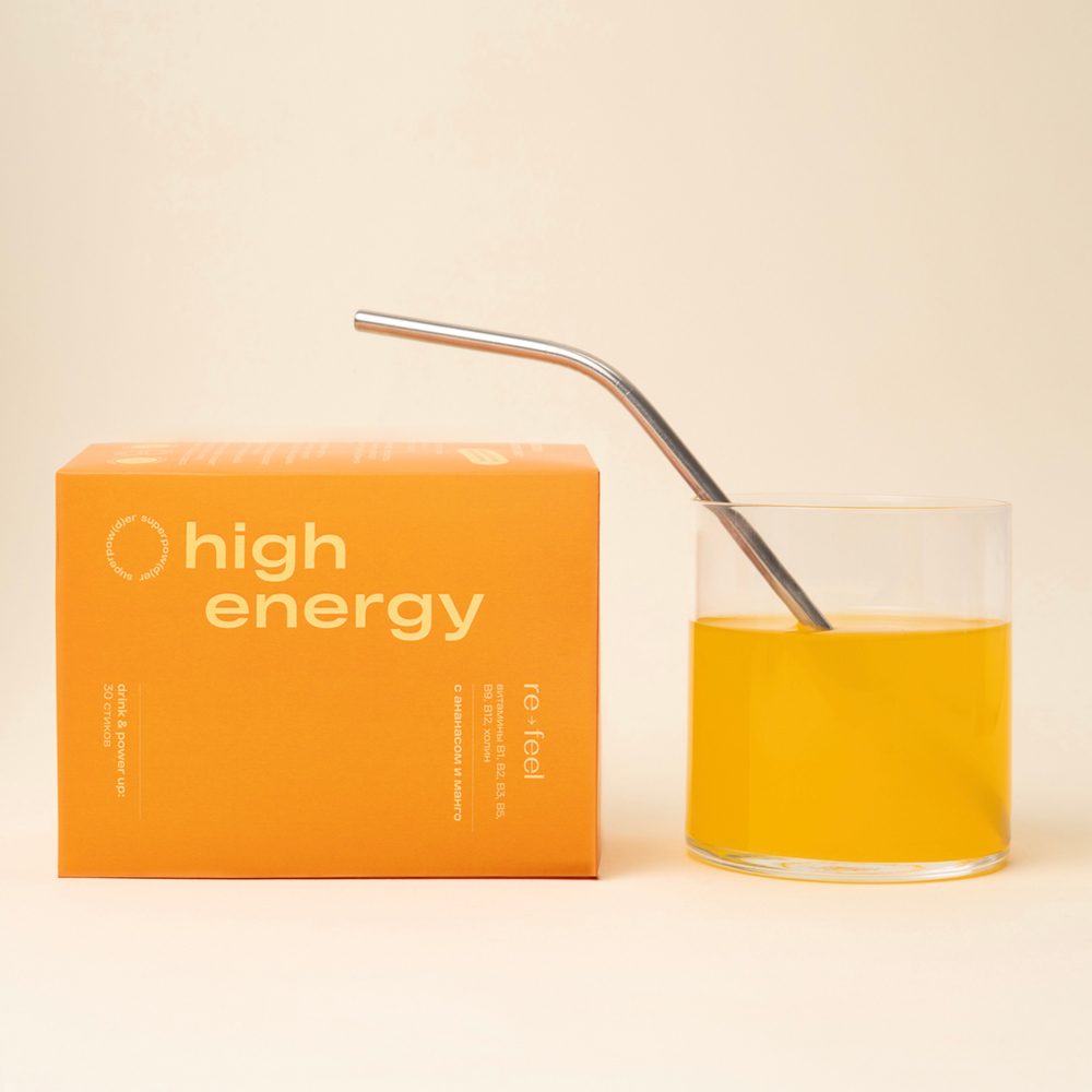 RE-FEEL Комплекс для пробуждения энергии (стики 30шт)