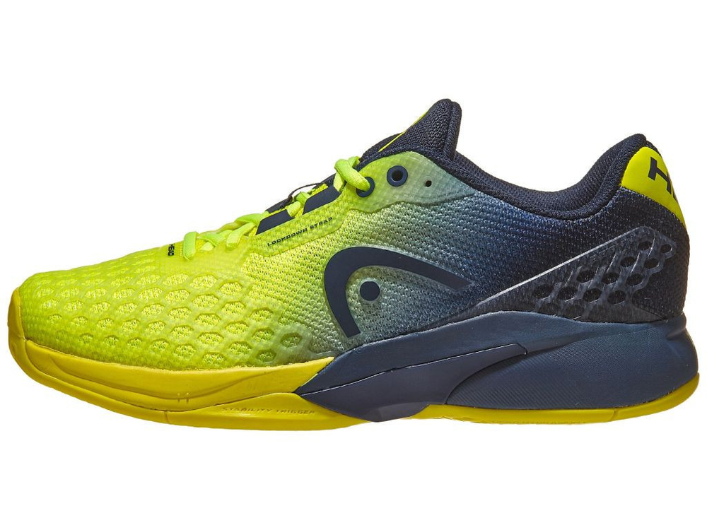 Мужские кроссовки теннисные Head Revolt Pro 3.0 Men - neon yellow/dark blue