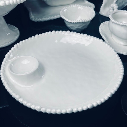 Lenardi 305-227 Менажница 30,5см МАРИНЕТ в под.уп.(х12)Фарфор