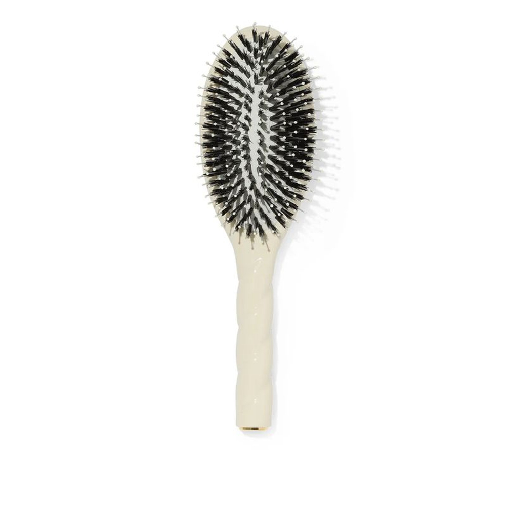 La Bonne Brosse Массажная расческа для волос N 03 Essential Sensitive Scalp Brush - Creamy White
