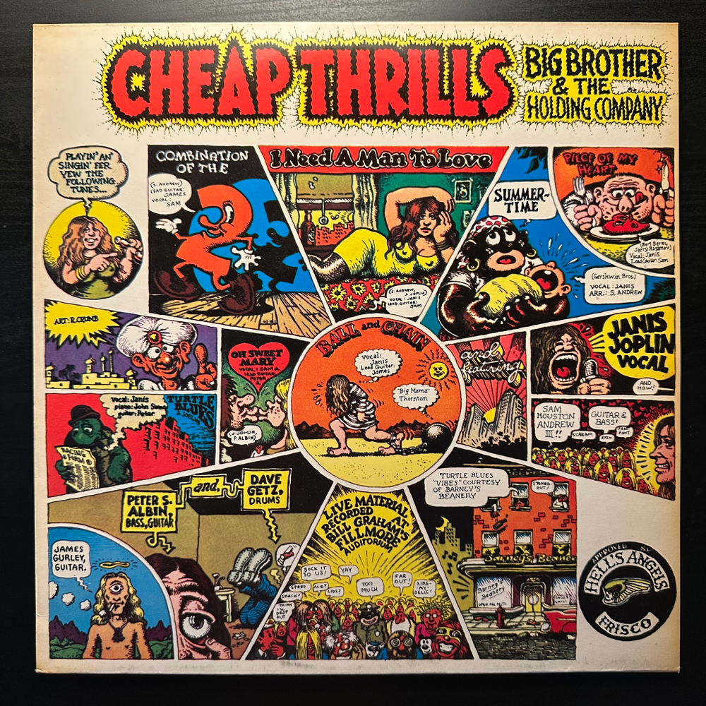 Big Brother & The Holding Company - Cheap Thrills (Голландия 1982г.)