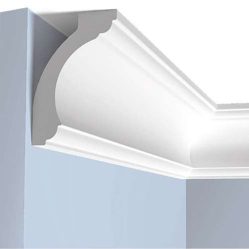 Hi Wood. Плинтус потолочный AL75 (76*50*2000мм) Фитополимер/Дюрополимер