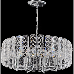 Люстра Rivoli   1050-308 8 х Е14 40 Вт хрусталь