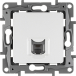 Розетка телефонная RJ11 белый ETIKA Legrand