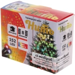 Гирлянда для дома 13м 152 лампы LED зеленый.пров.,8 реж, IP-20, Мультицвет (возможность соединения)