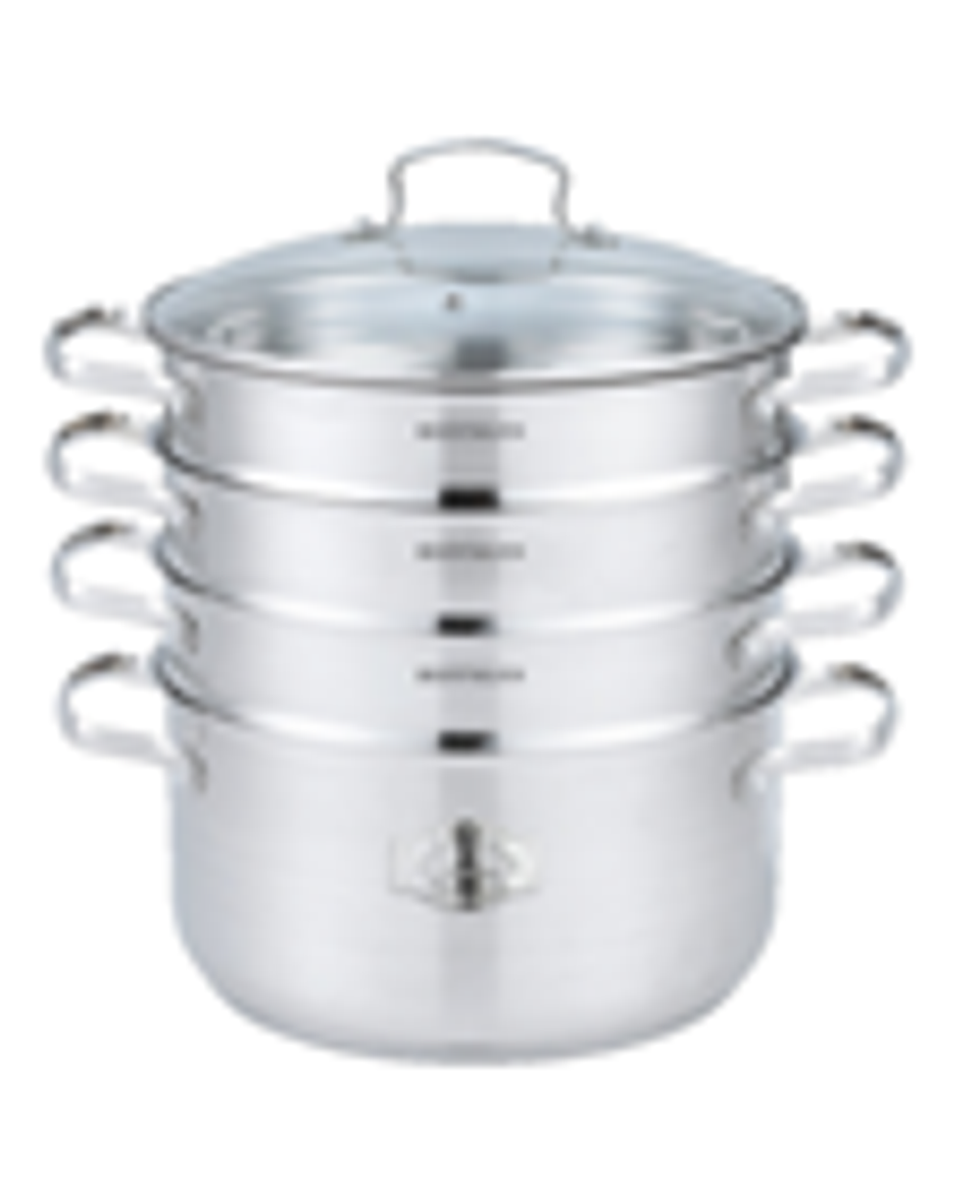 НМ 51241 Пароварка , нерж. сталь, 5,9 л. (24 см.) (4 шт.)