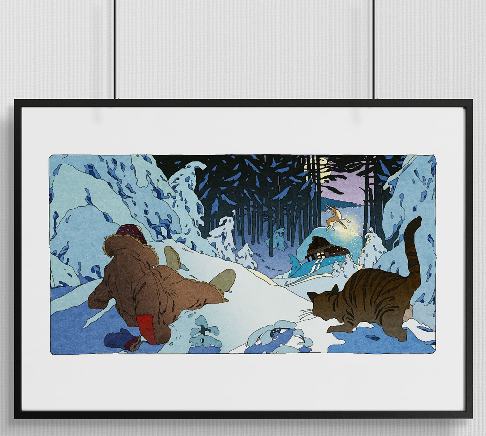 Постеры с иллюстрациями А. Дмитриева и И. Олейникова