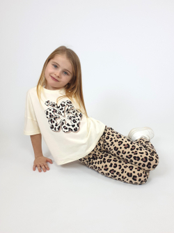 02-155-1 Комплект для девочки (футболка+ брюки)