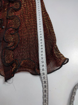 Рубашка Lizhu блестящая 46 размер, новая