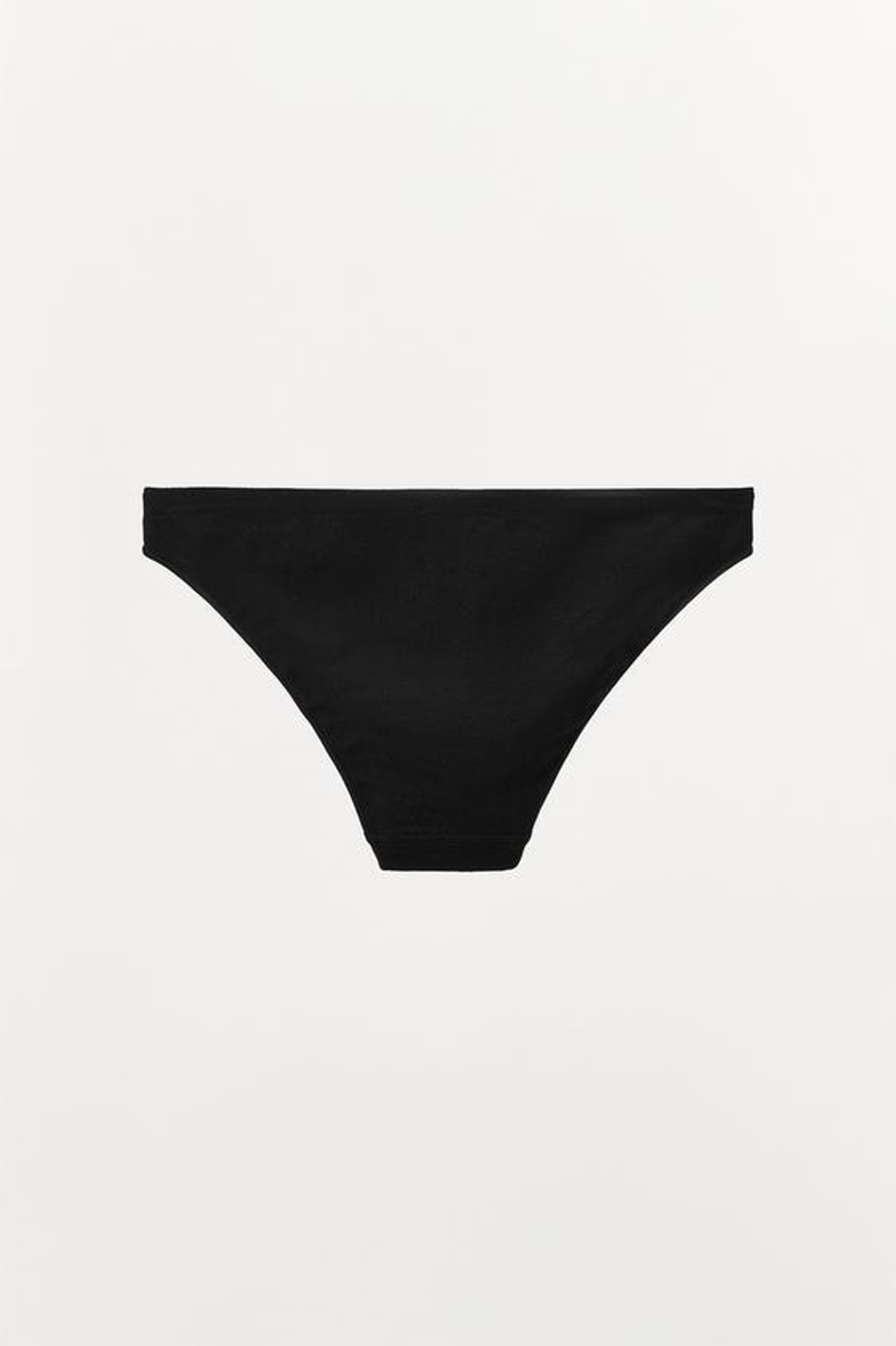 ZARA БЕСШОВНЫЕ КЛАССИЧЕСКИЕ ТРУСЫ, ЧЕРНЫЙ