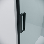 Душевой уголок Grossman Classic 130х80 120.K33.04.1380.21.00 профиль Черный матовый стекло прозрачное
