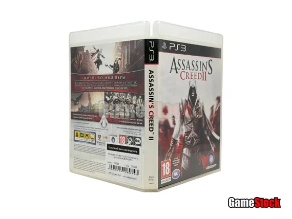 PS3 Assassin's Creed II (2) (Б/У, Полностью на русском языке, BLES-00751)