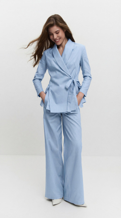 Жакет с запахом