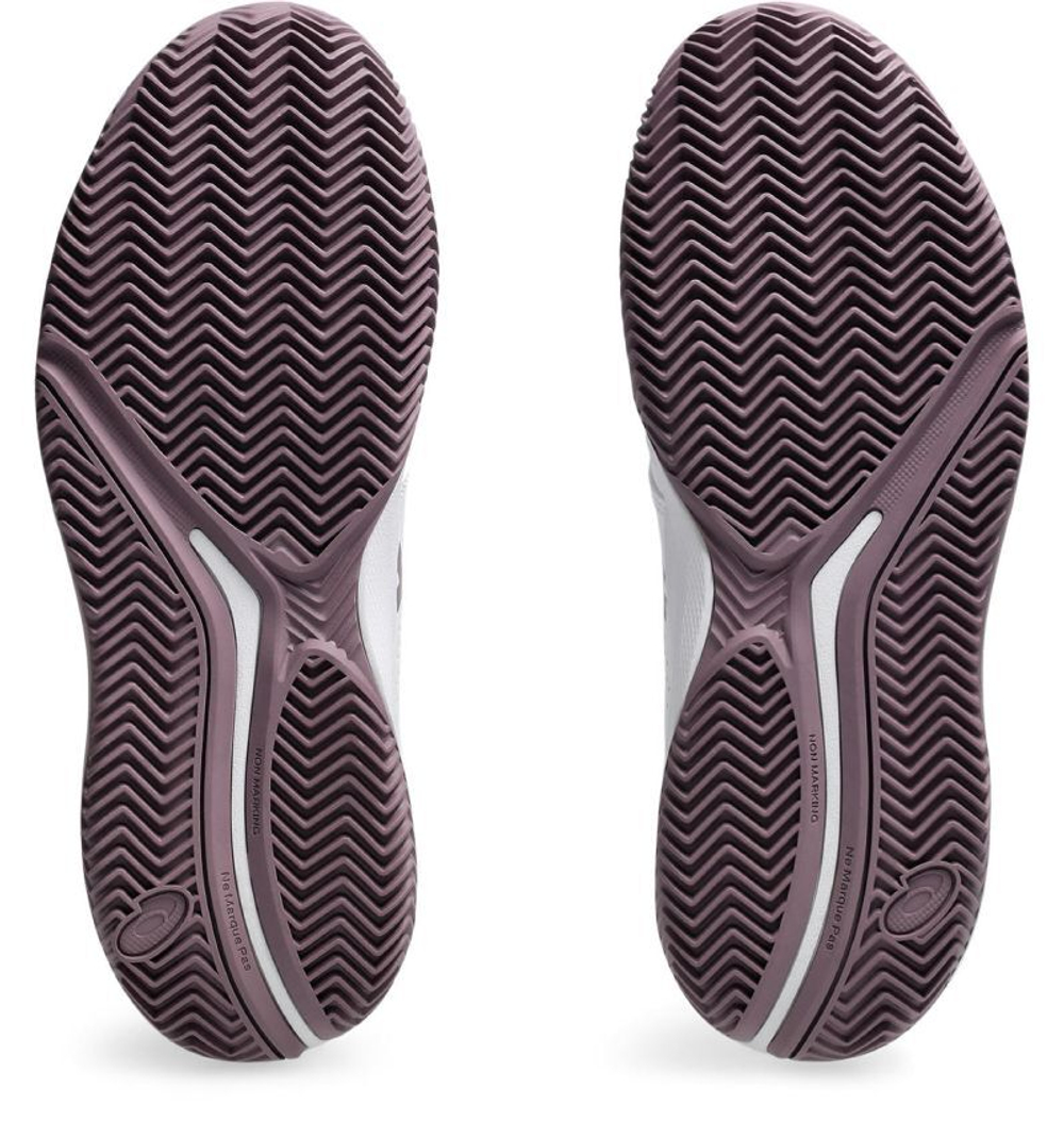 Женские Кроссовки теннисные Asics Gel-Challenger 14 Clay - white/dusty mauve