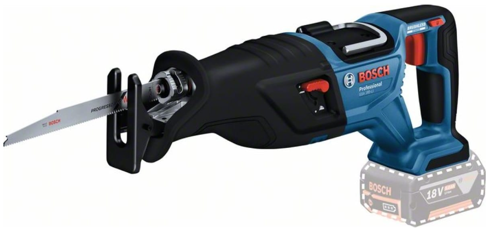 Аккумуляторная пила сабельная Bosch GSA 185-LI
