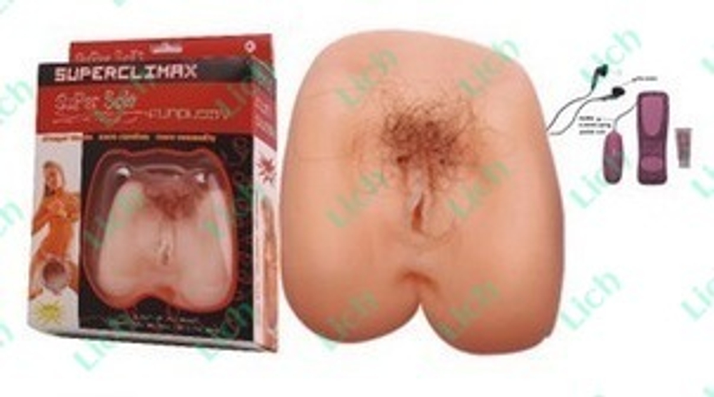 Вагина-реалистик с вибратором и звуковыми эффектами