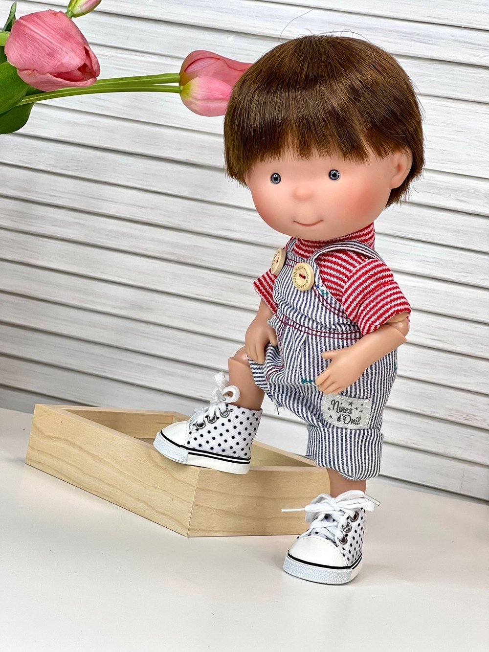 Кукла Nines виниловая 30см PIPPO шарнирная (2913K)
