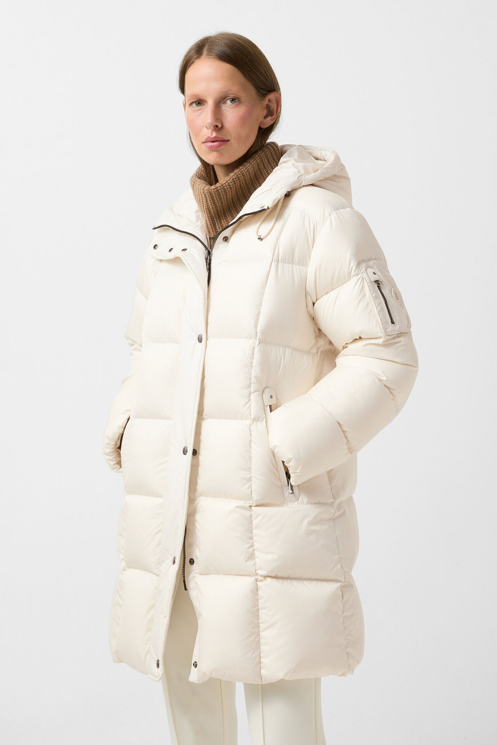 Пальто BOGNER FANJA-D3 в молочном цвете