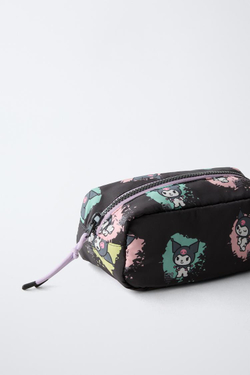 ZARA ШКОЛЬНЫЙ ПЕНАЛ KUROMI © SANRIO, ЧЕРНЫЙ