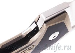 Нож CKF/BHARUCHA Justice (М390, титан, цирконий, ручной сатин)фотография - 7