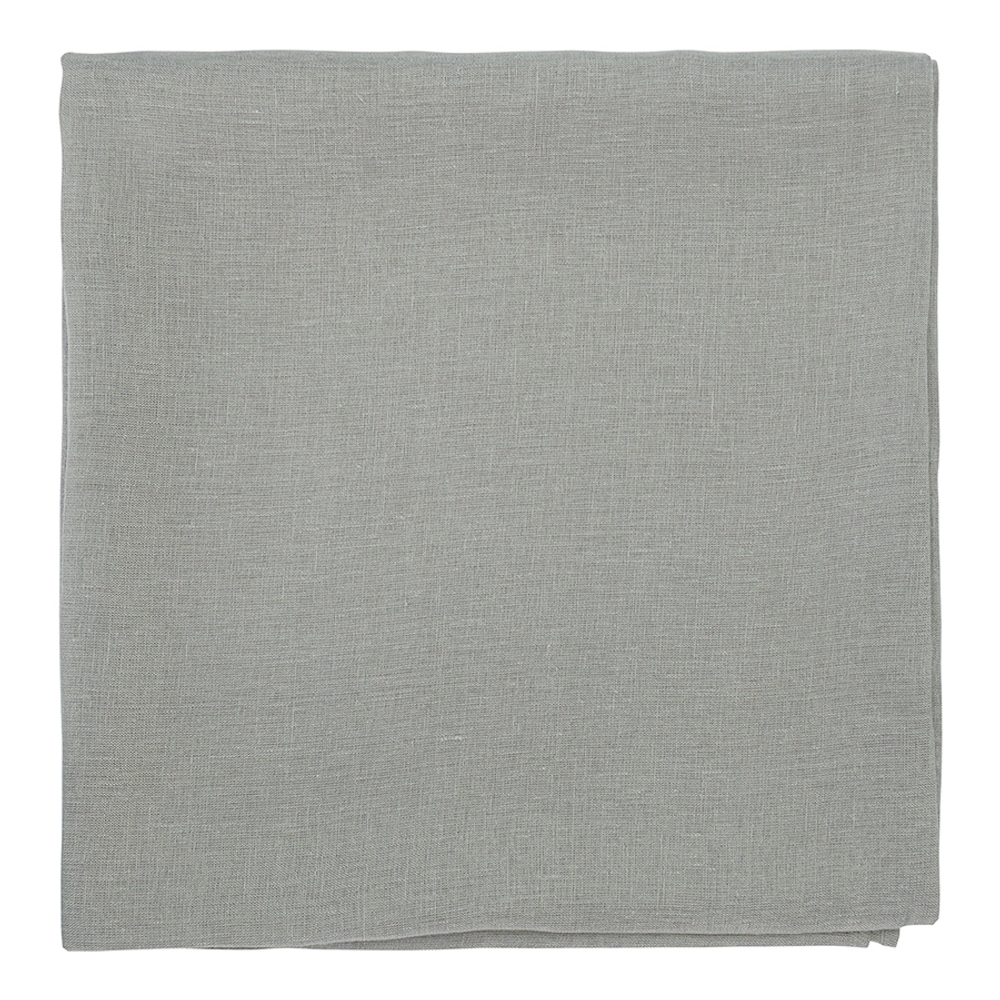 Скатерть из стираного льна серого цвета из коллекции essential, 150х250 см
