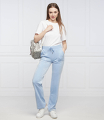 спортивные штаны del ray Juicy Couture - голубой(JCAP180)