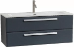 Тумба с раковиной Cezares ECO-CER-N 120 ECO-CER-N-1200-2C-SO-GR-P графит