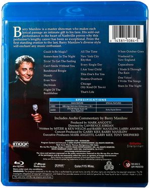 Barry Manilow / Manilow Live! (Blu-ray)