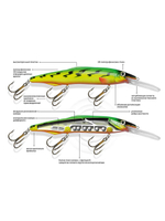 Воблер для рыбалки НЫРОК 145mm, вес - 45,0g,