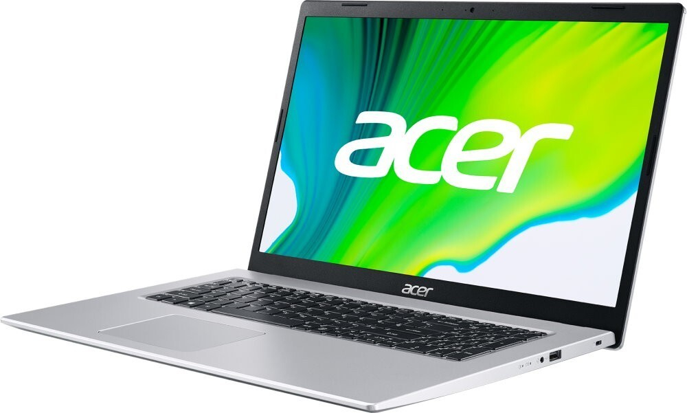 Ноутбук Acer Aspire 5 A517-52-51DR (NX.A5BER.003) 17.3; LED / 1920x1080 FHD / Intel Core i5 / 1135G7 / 2400 МГц / Intel UHD Graphics / 8 Gb / SSD / 256 ГБ /  Windows 10 Pro