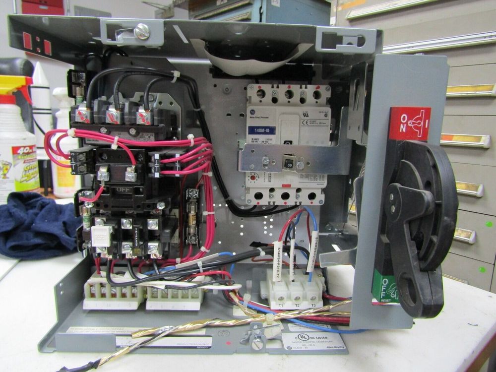 509-BOD, 140M-I8P-C30-M, 2113B-BAB-6XP-41CA-901SIZE 1 MCC BUCKET 30 AMP BREAKER