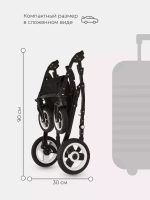 Коляска DREAM  (BartPlast) 01 графит-серый