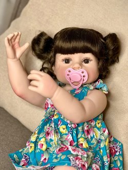 Кукла Реборн виниловая 55см в пакете (FA-323)