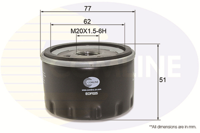 COMLINE - EOF025-CML - Oil Filter