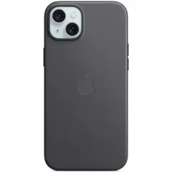 Чехол Apple FineWoven with MagSafe для iPhone 15 Plus Black