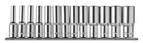 Набор торцевых головок 13пр высокие 3/8 Kraft (6-19мм)