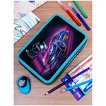 Пенал 3 отделения 200х140х60 Berlingo Neon car 3, ткань