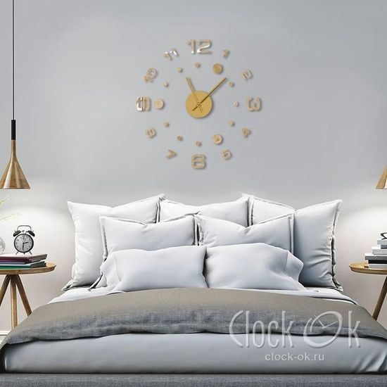 Настенные 3D часы Radius