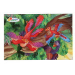 Набор из 6-и кубиков ДИНОЗАВРЫ, пленка ИГРАЕМ ВМЕСТЕ в коробка 54наб