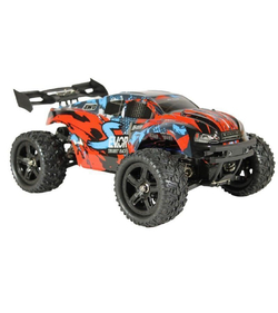 Радиоуправляемая трагги Remo Hobby S EVO-R Brushless V2.0 (красная) 4WD 2.4G 1/16 RTR