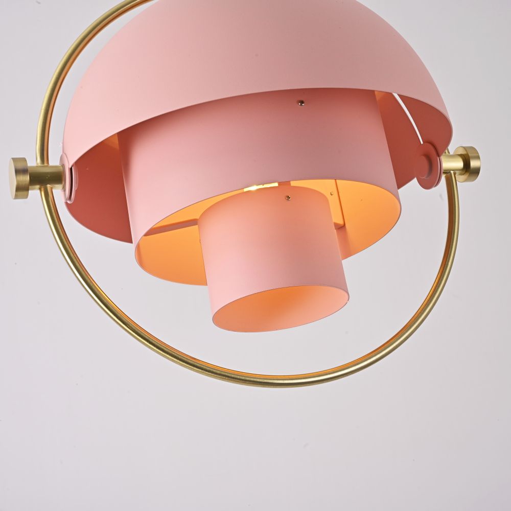 Подвесной светильник Louis Weisdorff Gubi Multi-lite Pendant Pink