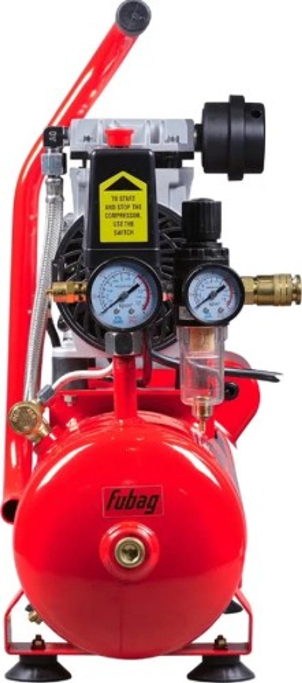 Компрессор поршневой безмасляный FUBAG OLS 180/10 (набор) малошумный 646068