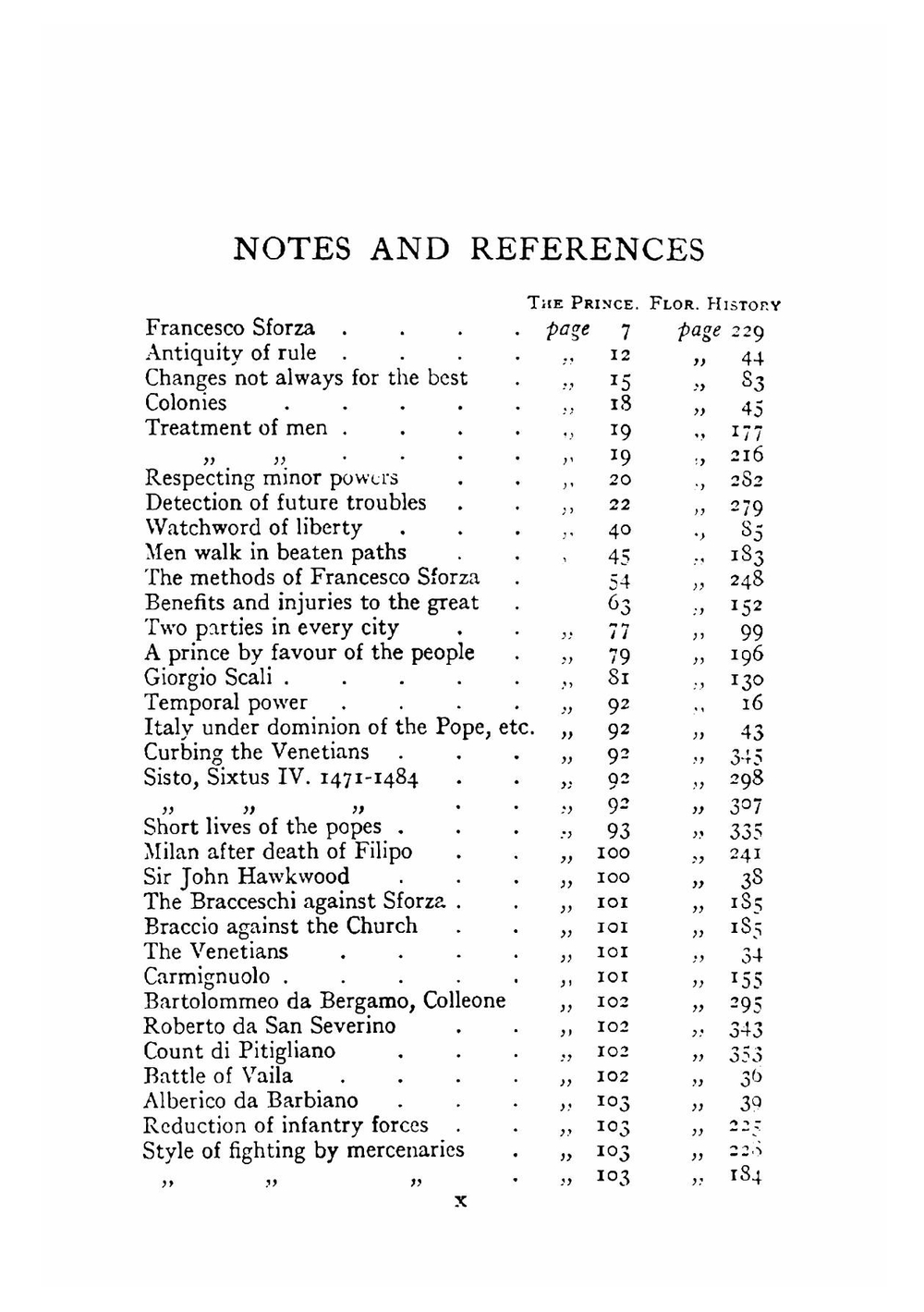 Florentine history | Machiavelli Niccolò