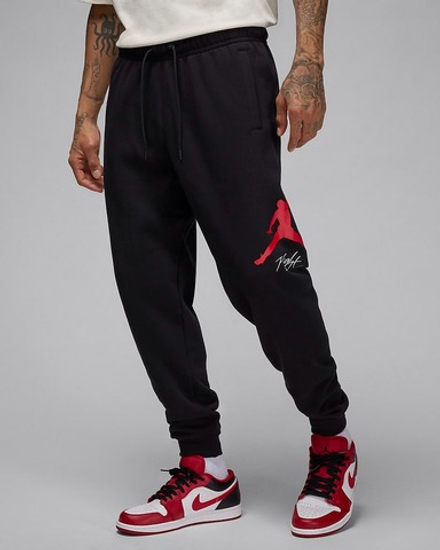 Брюки спортивные мужские NIKE M J ESS FLC BASELINE PANT
