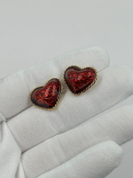 Серьги Сердечки Avon