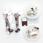 Магнитола для Toyota Alphard 2 H20, Vellfire 1 H20 2008-2015 (полочка под экраном, рамка-накладка) - FarCar BM10-2K-9536-10F2 монитор 10.36" 2K QLED на Android 14, TS10, 4+32Гб, CarPlay, 4G SIM-слот