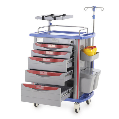 Медицинская тележка реанимационная ET750-01 TM-001AH-00 для экстренной медицинской помощи