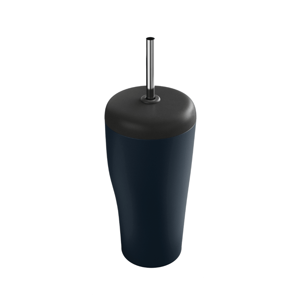 Дорожный стакан с трубочкой Georg Jensen Sky Blue, 400 мл